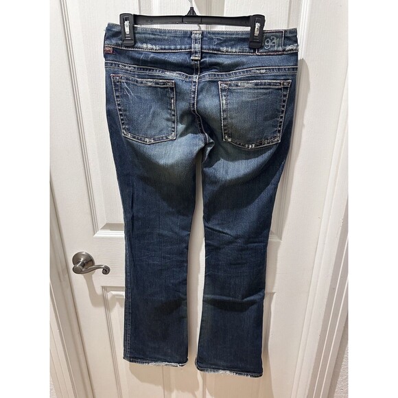 1921 Women's Distressed 29/32 Denim Blue Jeans - Picture 2 of 13